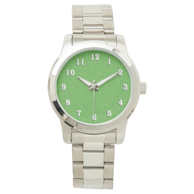Reloj De Pulsera Glimmer verde (Anverso)