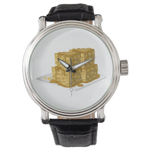 Reloj De Pulsera Glitch Food avena