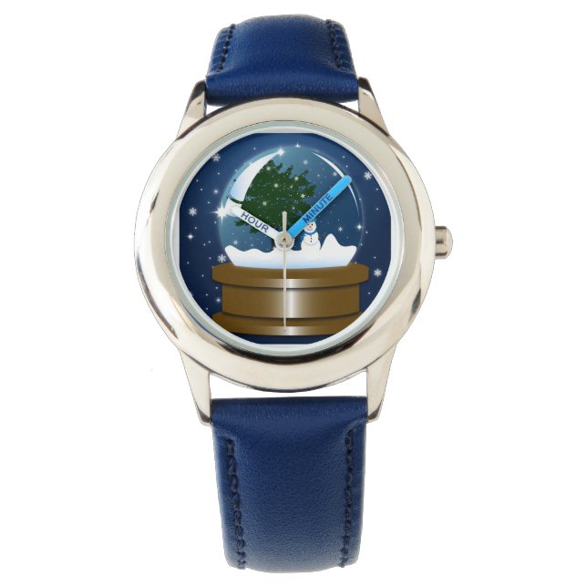 Reloj De Pulsera Globo de la nieve (Anverso)