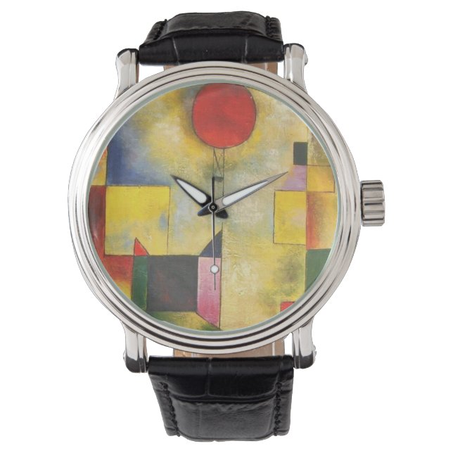 Reloj De Pulsera Globo rojo Paul Klee (Anverso)
