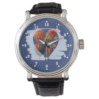 Reloj De Pulsera Globos en un globo
