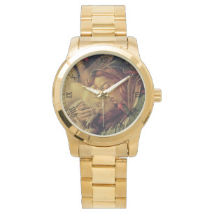 Reloj De Pulsera gloria a Jesús y a Maria