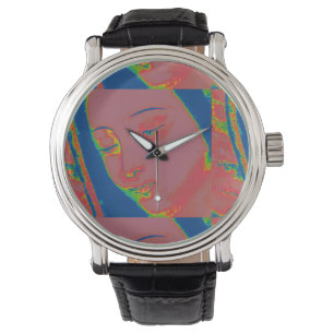 Reloj De Pulsera gloria a la cara de guadalupe
