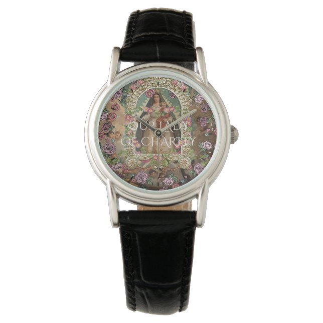 Reloj De Pulsera gloria a nuestra dama de caridad (Anverso)