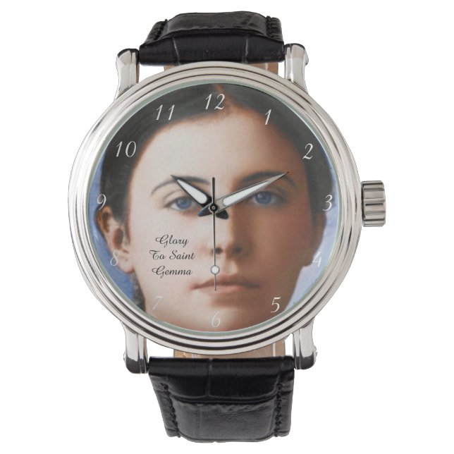 Reloj De Pulsera gloria a santa gemma (Anverso)