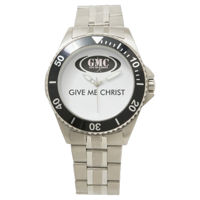 Reloj De Pulsera GMC Classic Stainless Steless Watch, Acero inoxida (Anverso)
