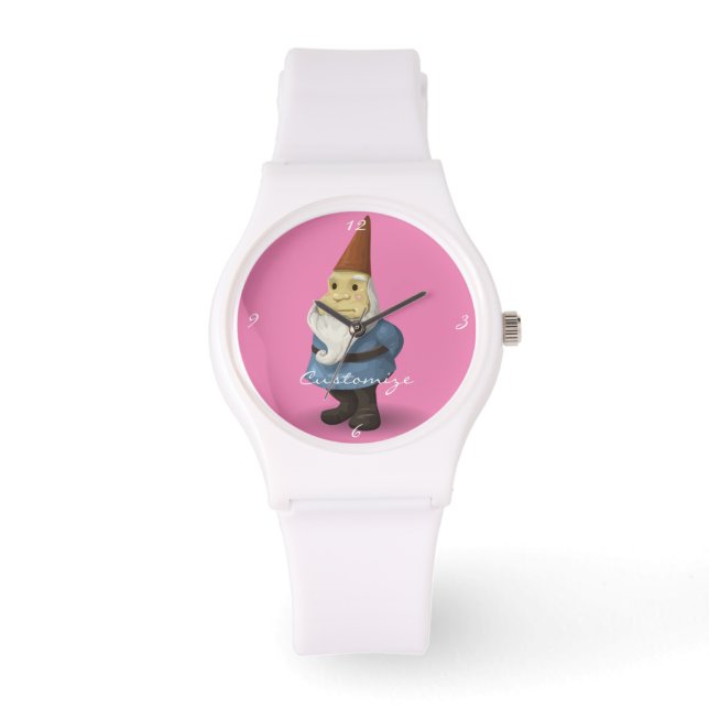 Reloj De Pulsera Gnome Thunder_Cove de vacaciones de invierno (Anverso)