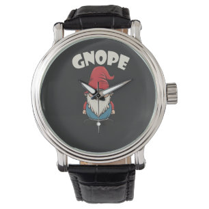 Reloj De Pulsera Gnope no es hoy gracioso Gnome Aovers