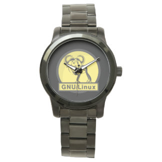 Reloj De Pulsera GNU/Linux -