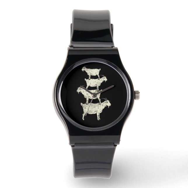 Reloj De Pulsera Goat Retro (Anverso)