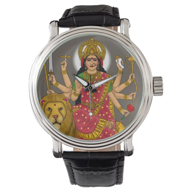 Reloj De Pulsera Goddess Durga Clock (Anverso)