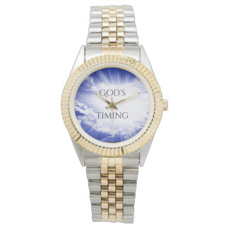 Reloj De Pulsera God's Timing Clouded Watch