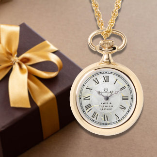 Reloj De Pulsera Gold Necklace Watch Pendant | Keepsake Gift