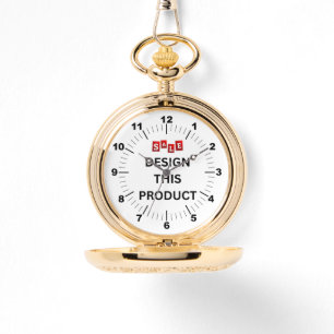 Reloj De Pulsera Gold Pocket Watch - Personalizado