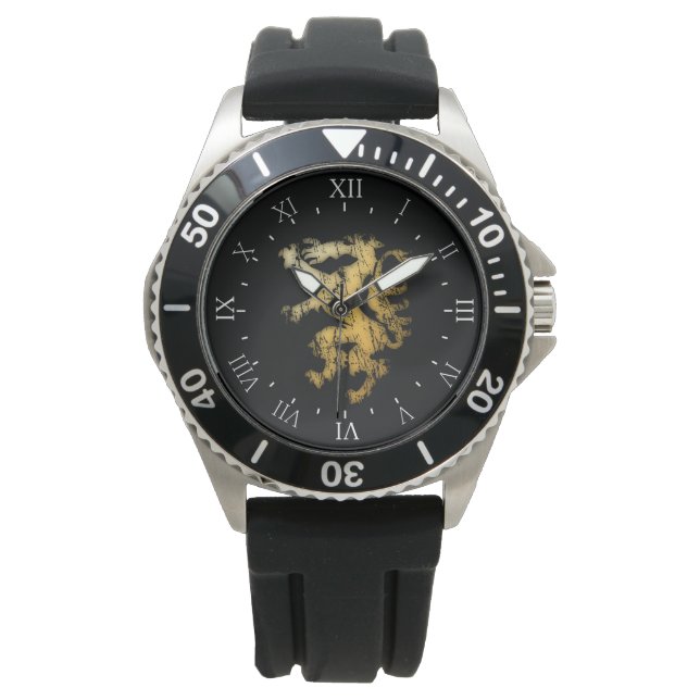 Reloj De Pulsera Gold Steiermark Wappen Panther Österreich (Anverso)