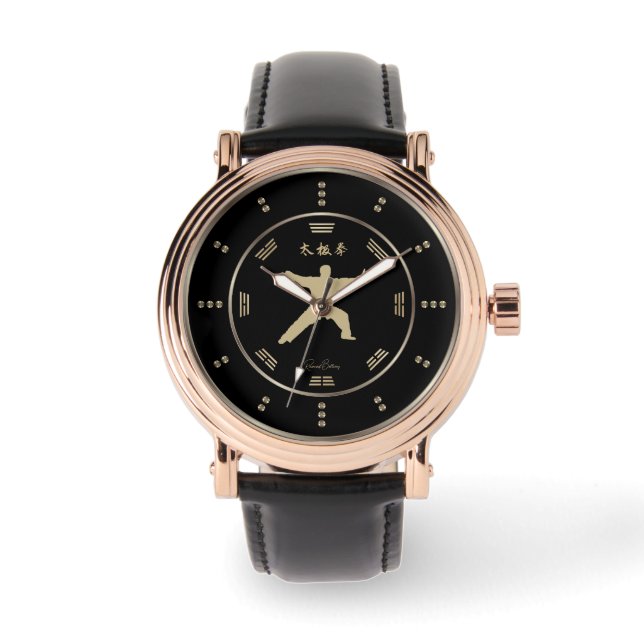 Reloj De Pulsera Gold Tai Chi Luxury (Anverso)