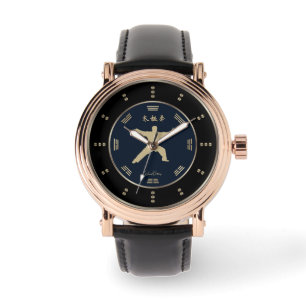Reloj De Pulsera Gold Tai Chi Luxury