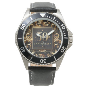 Reloj De Pulsera Golden Flourish: Diseño de 50 años