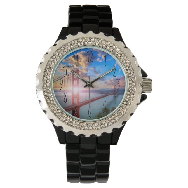 Reloj De Pulsera Golden Gate Sunrise (Anverso)