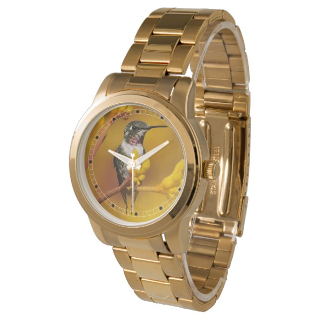 Reloj De Pulsera Golden Glow Watch (Angular)