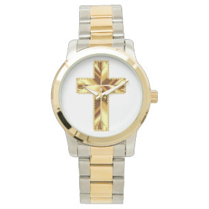 RELOJ DE PULSERA GOLDEN HOLY CROSS