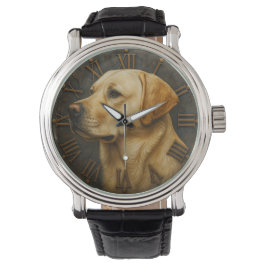 Reloj De Pulsera Golden Labrador Retriever Dog