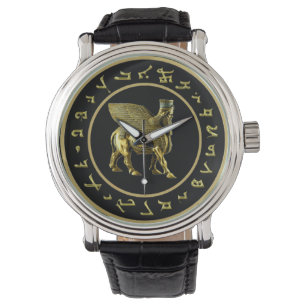Reloj De Pulsera Golden Lamassu y Alphabet Watch