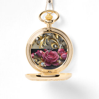 Reloj De Pulsera Golden Lotus