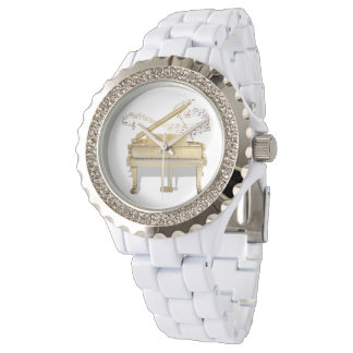 Reloj De Pulsera Golden Piano Watch