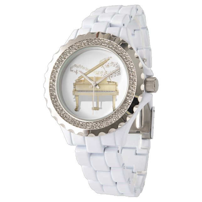 Reloj De Pulsera Golden Piano Watch (Angular)