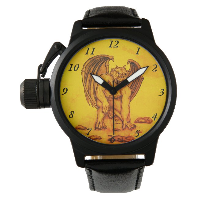 Reloj De Pulsera Golem Gargoyle (Anverso)