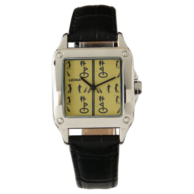 Reloj De Pulsera Golf (Anverso)