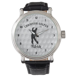 Reloj De Pulsera Golf Ball Champion Golf Personalizado Golf