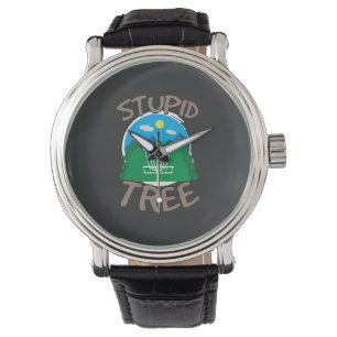 Reloj De Pulsera Golf de disco - Árbol estúpido