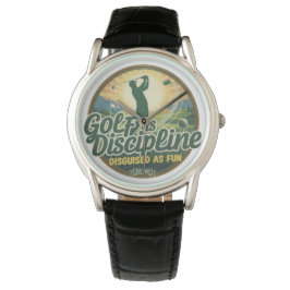 Reloj De Pulsera Golf Is Discipline Disguised as Fun