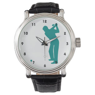 Reloj De Pulsera Golf verde verde azulado