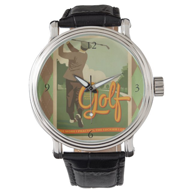 Reloj De Pulsera Golf Watch (Anverso)