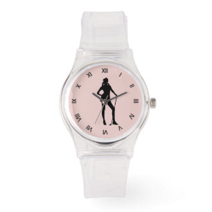 Reloj De Pulsera Golf Watch con números negros