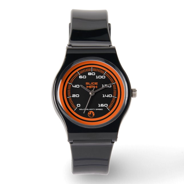 Reloj De Pulsera Golfeador Veloz Geek de Velocidad (Anverso)