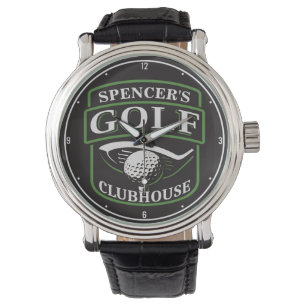 Reloj De Pulsera Golfer ADNOMBRE Pro Golf Player Club Clubhouse