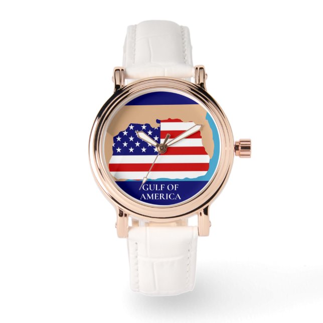RELOJ DE PULSERA GOLFO DE AMÉRICA (Anverso)