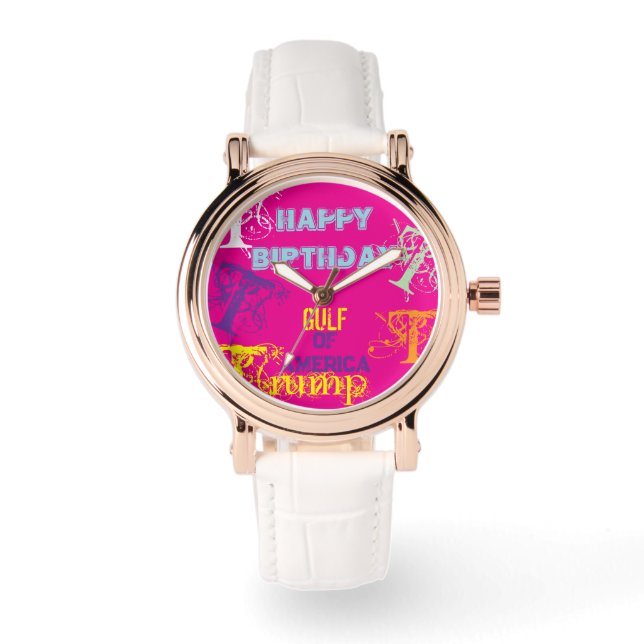 RELOJ DE PULSERA GOLFO DE AMÉRICA (Anverso)