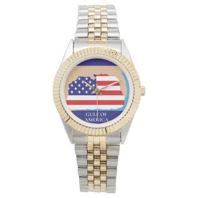 RELOJ DE PULSERA GOLFO DE AMÉRICA (Anverso)