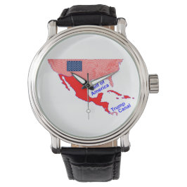 Reloj De Pulsera Golfo de América, Trump Canal Watch