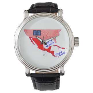 Reloj De Pulsera Golfo de América, Trump Canal Watch