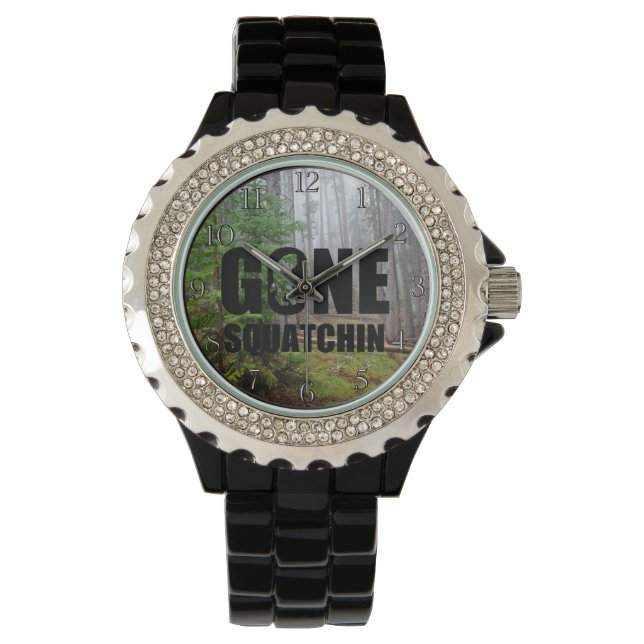 Reloj De Pulsera Gone Squatchin (Anverso)