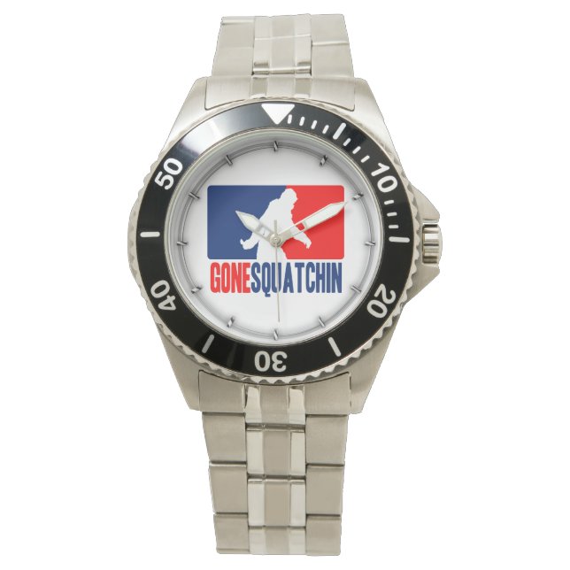 Reloj De Pulsera Gone Squatchin League Style (Anverso)