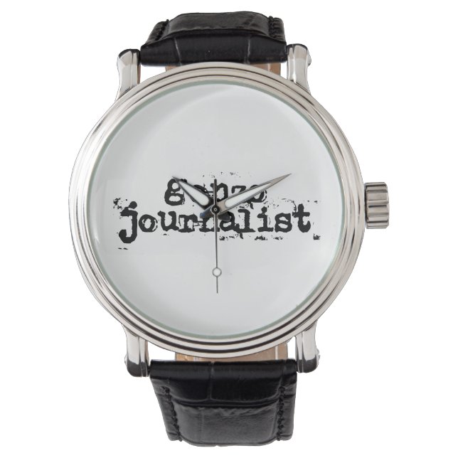 Reloj De Pulsera Gonzo Journalist (Anverso)