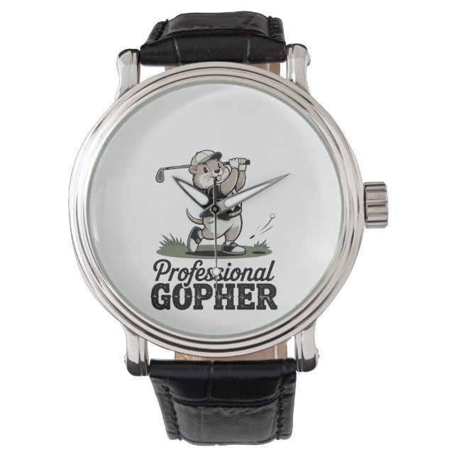 Reloj De Pulsera Gopher profesional - (Anverso)