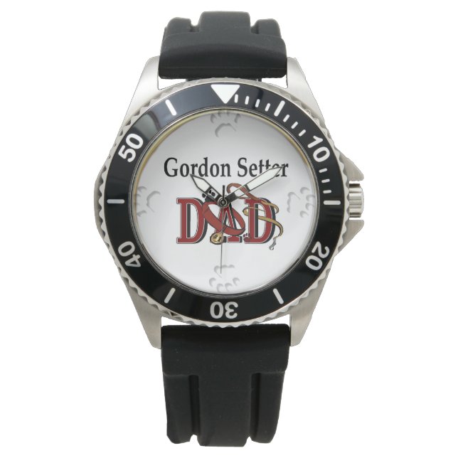 Reloj De Pulsera Gordon Setter Dad (Anverso)